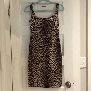 Elie Tahari leopard print dress